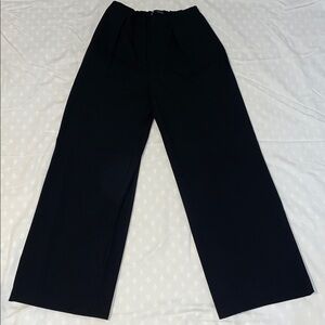 Zara Charcoal Elastic Waist Trousers